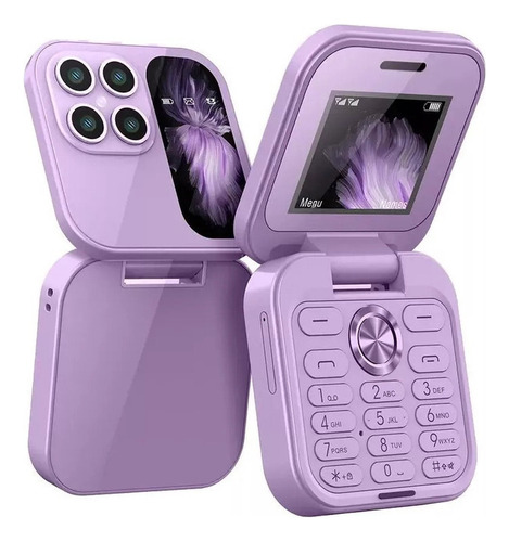 Teléfono Móvil Plegable De 1.77 Pulgadas Con Doble Ranura Pa