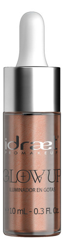 Iluminador Liquido Idraet Glow Up - Tono Gl120 Dusk (bronce) Tono del maquillaje Bronce