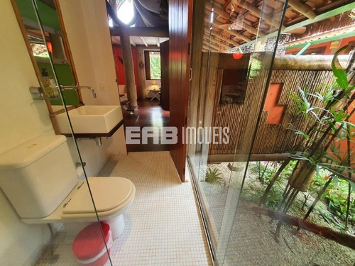 Imagem 16 de 30 de Charmosa Casa De Praia, Com Piscina, 4 Suítes Com Ar, A Apenas 90m Das Areias De Itamambuca - Rv13 - 32982502