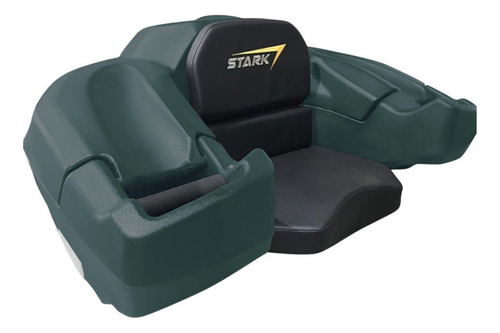 Caja De Almacenamiento Stark7 Universal Asiento De 75l Verde