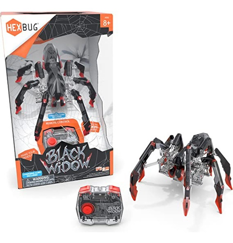 Robot Araña Hexbug Black Widow Control Remoto