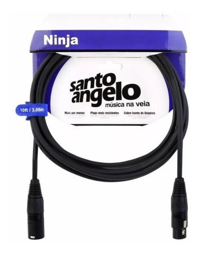 Cabo Santo Angelo Ninja Lw Series Xlr X Xlr - 10ft/3.05m