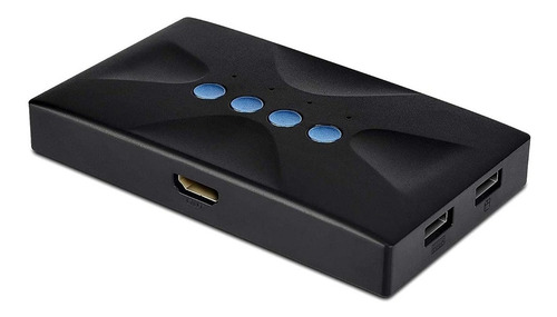 Imagen 2 de 7 de Switch Kvm 4 Puertos Hdmi 4k