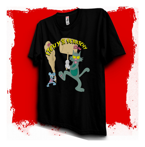 0392  Playera De Tom Y Daly De Los Simpson