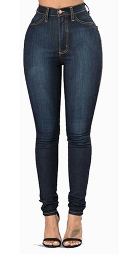Jeans Mujer Premium Cintura Alta Cadera Vibrante
