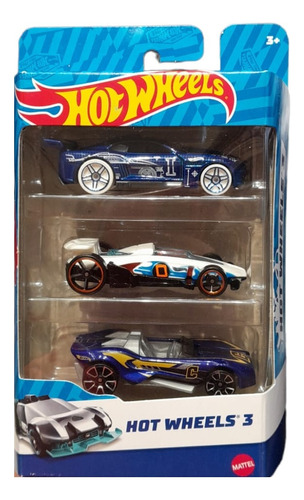 Autos Hot Wheels Pack X 3 Coleccionables Mattel - Lanús