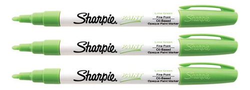 Fine Point Paint Marker Juego 3 Color: Lima