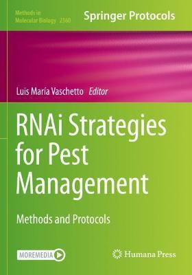Libro Rnai Strategies For Pest Management : Methods And P...