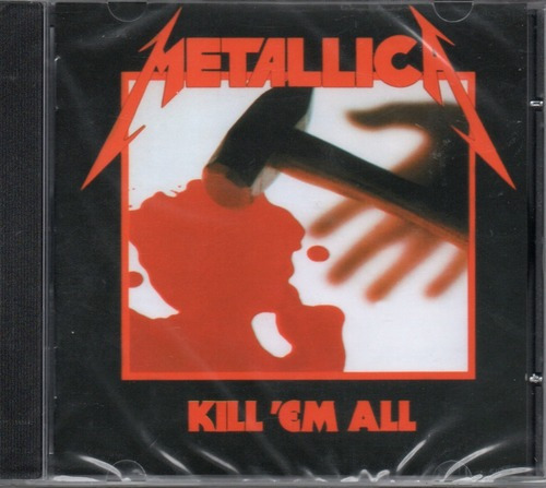 CD Kill 'em All de Metallica - Álbum debut (1983)