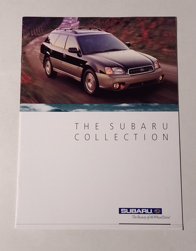 Folleto Catalogo Libro Subaru Gama 2003 Usa En Ingles