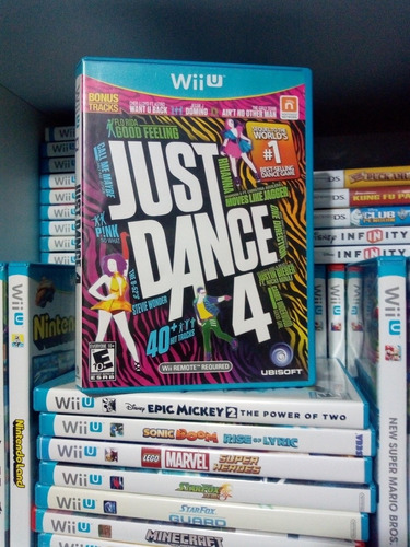 Juego Para Nintendo Wii U Just Dance 4 Wii Wiiu Baile 