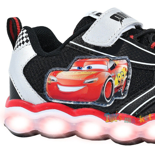Imagen 3 de 8 de Zapatilla Con Luces Frozen Peppa Paw O Cars Disney Footy