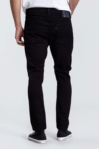 Imagen 4 de 7 de Jean Levis 510 Negro Skinny Ajustado Y Cuotas