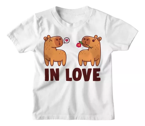 Camiseta Infantil Mestre capivara – Jadoube