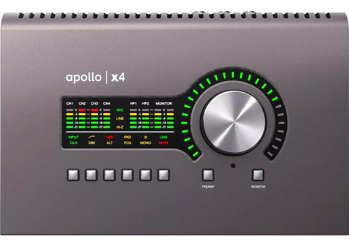 Universal Audio Apollo X 4 Quad Interface De Audio Plugins (Usado)