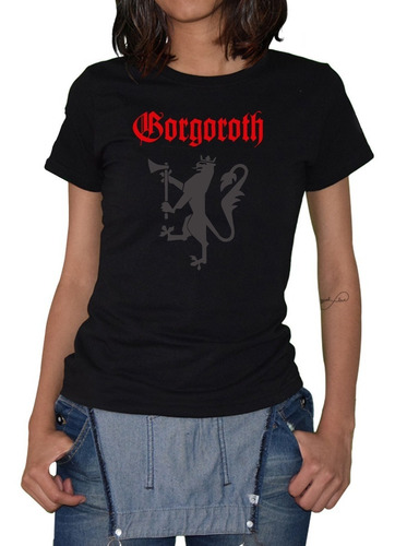 Playera Mujer Gorgoroth Mod-1