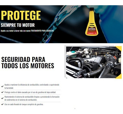 Aditivo Tratamiento Para Gasolina Prestone 237ml