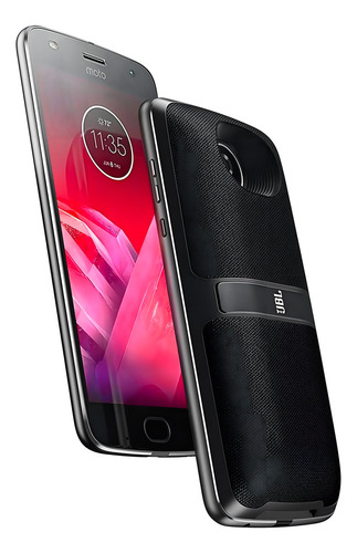 Alto-falante Motorola Moto Mod Jbl Soundboost 2 Z Z2 Z3 Play em preto