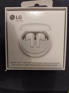 LG Audífonos Earbuds Bluetooth Caja Abierta