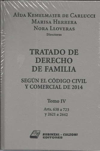 Tratado De Derecho De Familia T.4 Kemelmajer
