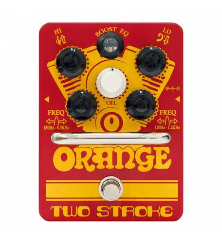 Pedal Guitarra Eléctrica Orange Two Stroke Boost Y Eq