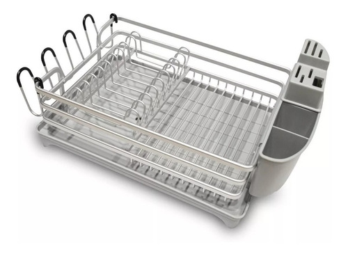 Imagen 3 de 4 de Secaplatos Aluminio Home Concept Smart Drain