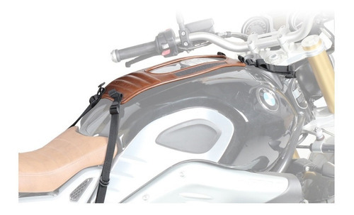 Imagen 2 de 7 de Bolso Deposito Shad Cafe Racer Sr18 Color Cafe
