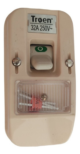 Interruptor De Pared Con Fusible 602 Troen 