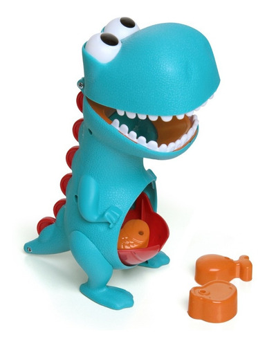 Boneco Dino Papa Tudo Dinossauro - Infantil Didático - Elka