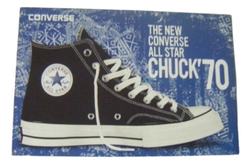 Postal Publicidad Zapatillas Converse