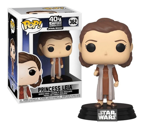 Boneco Funko Pop Princesa Leia Organa 362 Star Wars Original