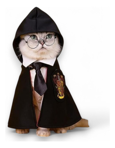 Capa Para Mascotas - Gryffindor - Harry Potter - Disfraz