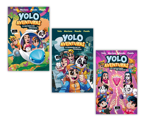 Pack Yolo Aventuras - 3 Libros