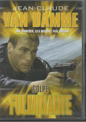 Dvd - Golpe Fulminante - Jean Claude Van Damme - Lacrado