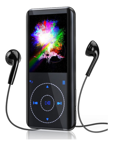 Ruizu Reproductor Mp3 De 32 Gb Con Bluetooth: Reproductor De