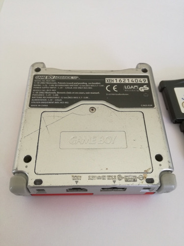 Gameboy Advance Sp Mario Edition + 2 Juegos