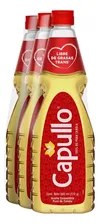 Pack Aceite Vegetal Capullo 3 Piezas De 750 Ml