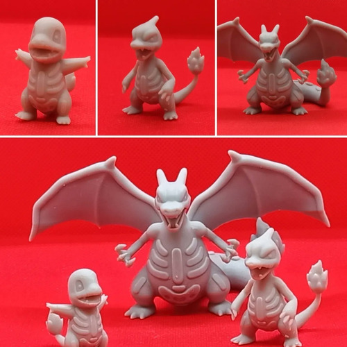 Figuras Pokemon Halloween, Charizard, Blastoise, Venusaur 