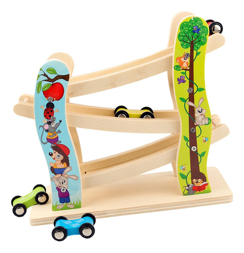 Coche Rampa Racer Juguete Vehículo Set Aprendizaje Temprano