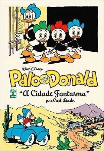 Livro Hq Pato Donald Por Carl Barks A Cidade Fantasma
