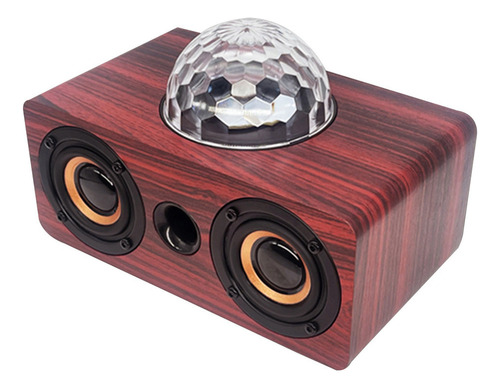 Altavoz Bluetooth Redwood Grain Model.0 Con Tubo Guía De Son