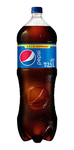 5 Pack Refresco Cola Pepsi 2.5 Ml