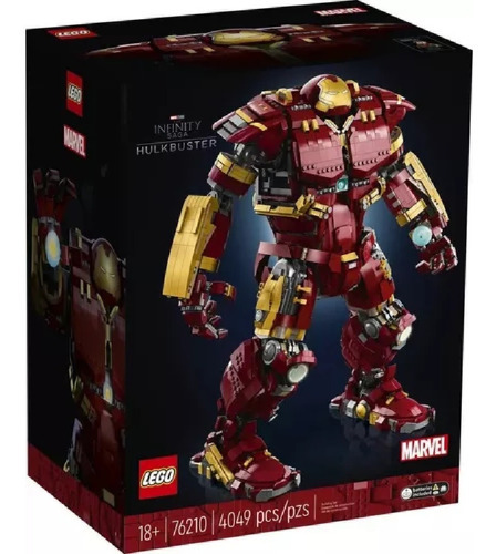 Lego Marvel 76210 Hulkbuster The Infinity Saga 4049 Pcs