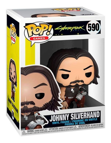 Imagen 2 de 2 de Funko Pop! Cyberpunk 2077: Johnny Silverhand