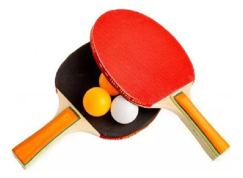 Ping Pong Set 2 Paletas 3 Pelotas Promocion La Plata