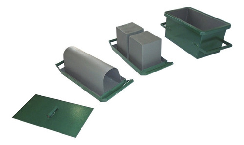Imagem 4 de 4 de Kit Forma Manual De 20 Pra Fazer Blocos E Canaleta Cimento