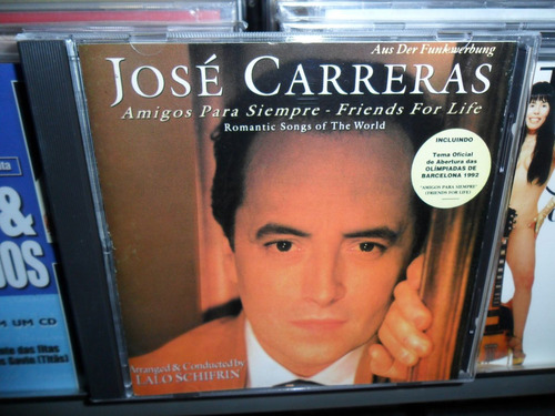 Cd Jose Carreras Amigos Para Siempre