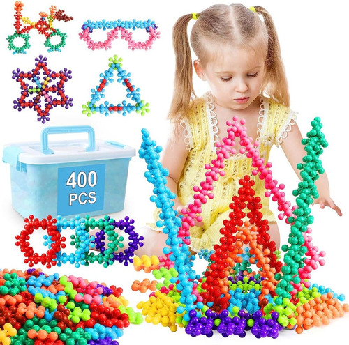 400pcs Building Toys Blocks For Kids Ages 2-8 Stem Toys Educ
