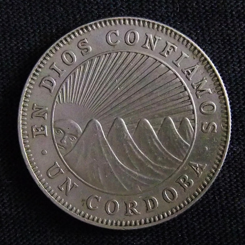 Nicaragua 1 Córdoba 1972 Excelente Km 26