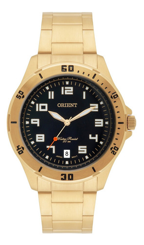 Relógio Masculino Orient Mgss1105a P2kx Dourado Analógico